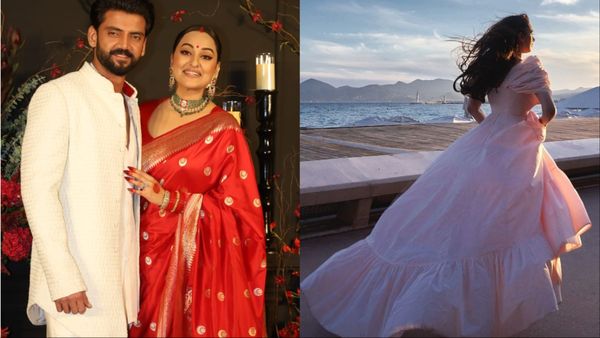 Sonakshi Sinha के रिसेप्शन में दुल्हन से भी महंगा आउटफिट पहनकर आ गई ये हसीना, फिर मंगेतर संग दिए खूब पोज