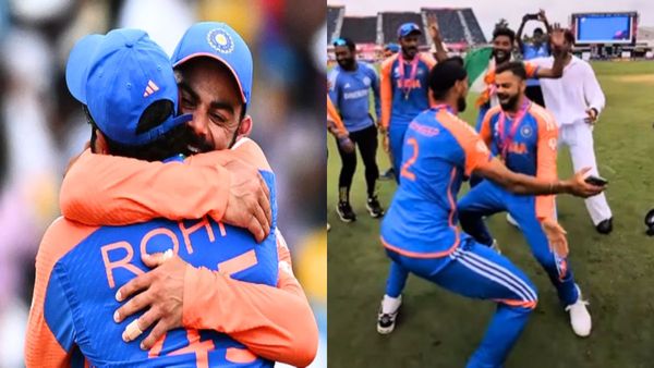 T20 World Cup जीतने के बाद टीम इंडिया ने मनाया जश्न, विराट कोहली का भांगड़ा देख दीवाने हुए फैन्स, देखें VIDEO