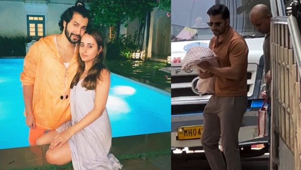 First Glimpse- बिटिया को गोद में लेकर अस्पताल से बाहर निकले वरुण धवन, पहली झलक आई सामने