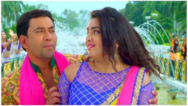 Bhojpuri Video: सावन में आम्रपाली दुबे पर छाया रोमांस का खुमार, निरहुआ को घायल करती नज़र आईं एक्ट्रेस