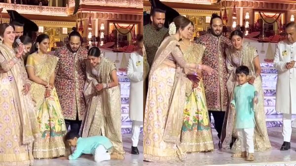 आकाश अंबानी के बेटे पृथ्वी ने नई चाची का किया इस तरह स्वागत, लोग बोले- वाह क्या संस्कार दिए हैं...
