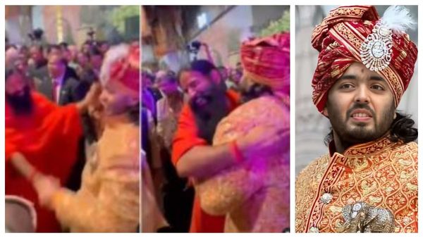 Watch- भांगड़ा बजते ही अनंत अंबानी के दोनों हाथ पकड़कर उछलने लगे बाबा रामदेव, हंसी नहीं रोक पाए लोग