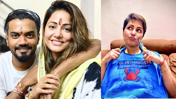 कैंसर से जूझ रहीं Hina Khan को बॉयफ्रेंड ने दिया ये सरप्राइज, बोले- जब मैं तुम्हारे साथ होता हूं तो...