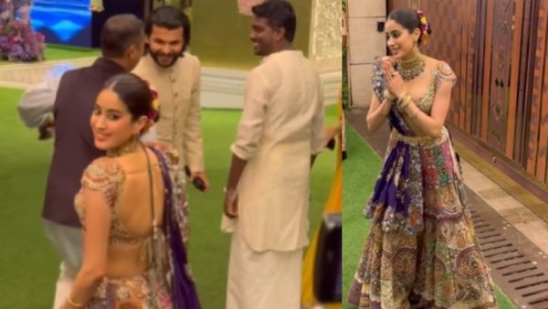 रूमर्ड बॉयफ्रेंड के साथ मेहंदी सेरेमनी में पहुंची जान्हवी कपूर, शिखर के मोबाइल में दिखा खास वॉलपेपर!
