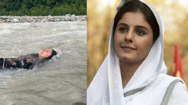 इस हालत में बहते पानी में लेटी दिखी 'मिर्जापुर 3' की माधुरी यादव, लोग बोले- 'आराम से भाभी जी'