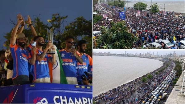 खत्म हुई Team India की Victory Parade, समंदर की तरह सड़कों पर फैले दिखे लोग