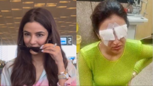 Jasmin Bhasin को दिखना हुआ था बंद, ठीक होते ही काम पर लौटीं, चश्मा उतारकर दिखाई आंखों की हालत