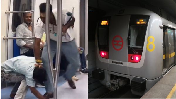 Delhi Metro में एक शख्स ने यात्री को बेरहमी से चप्पल से मारा, वीडियो देखकर लोगों को लगा बड़ा झटका