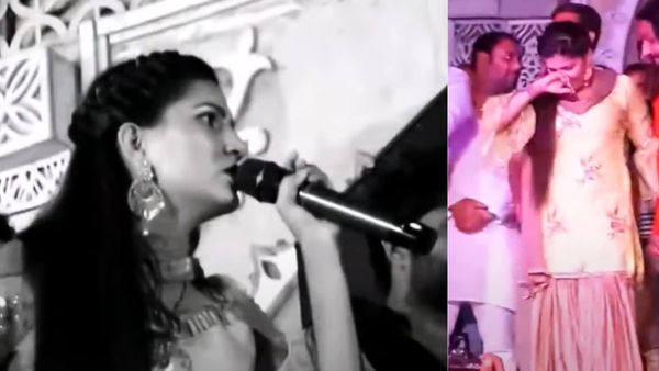 Sapna choudhary का डांस देख शख्स ने मारा पत्थर, रो-रोकर डांसर का हुआ बुरा हाल, देखें VIDEO