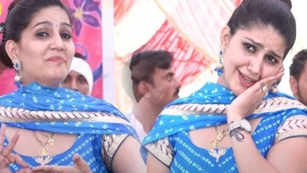 Haryanvi Song: सपना चौधरी ने 'चांद जमीन पे' गाने पर लगाए ज़ोरदार ठुमके, भीड़ भी हूं थिरकने पर मजबूर