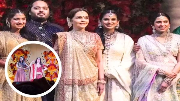 अंबानी परिवार में छाई कृष्ण जन्माष्टमी की रौनक, नीता अंबानी ने बड़ी बहू के साथ किया जबरदस्त डांस, देखें VIDEO