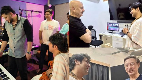 Bageshwar Baba के सामने हाथ बांधे खड़े दिखे सिंगर विशाल मिश्रा, अनुपम खेर से भी की मुलाकात, Photos