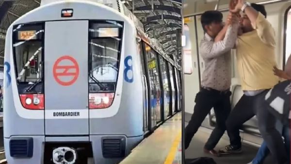 Delhi Metro- चलती मेट्रो में जमकर हुई हाथापाई, बीच बचाव करने पहुंचे लोग तो हुआ ये हाल?