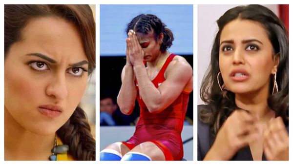 विनेश फोगाट के डिसक्वालिफिकेशन पर टूटा सेलेब्स का दिल, उठाए सवाल- 'साजिश', समझ नहीं आई 100 gm की थ्योरी