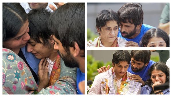 फफक फफक कर रोती हुई भारत लौंटी विनेश फोगाट, डिस्क्वालिफिकेशन पर बोलीं- आप सबका...