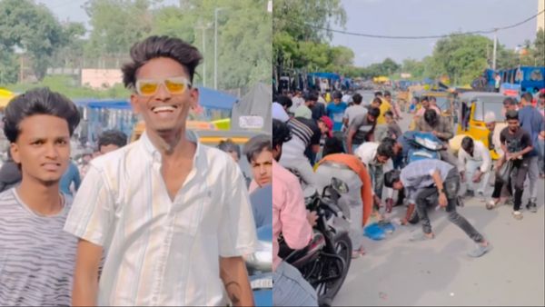 Viral Video: सड़क पर शख्स ने खुलेआम उड़ाई नोटों की गड्डी, पैसे लूटने के लिए टूट पड़े लोग, मुसीबत में पड़ी जान