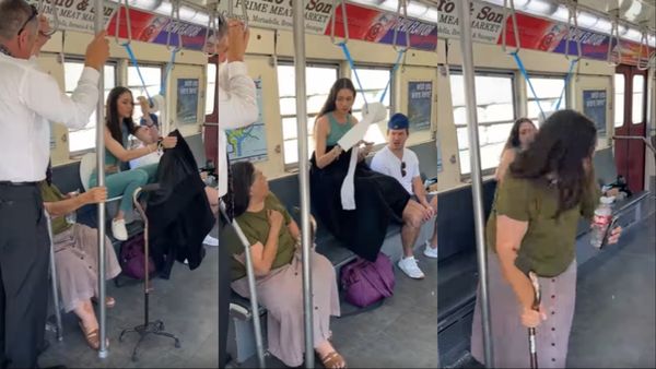 Viral Video: बस में टॉयलेट सीट बनाकर महिला करने लगी शौच, आसपास बैठे लोगों का हुआ बुरा हाल
