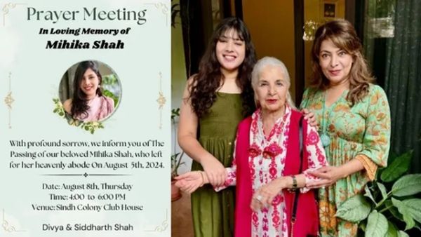 एक्ट्रेस दिव्या सेठ की इकलौती बेटी मिहिका शाह का निधन, मासूम की मौत से टूट गया परिवार, हुआ मातम