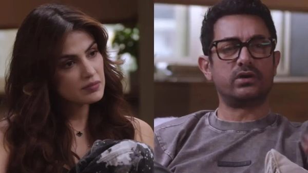 Rhea Chakraborty से बात करते करते रो पड़े Aamir Khan, वीडियो देखकर टूट जाएगा फैंस का दिल!