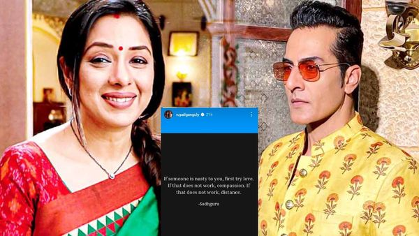सुधांशु पांडे से झगड़े की अफवाहों के बीच रुपाली गांगुली का गुप्त पोस्ट, लिखा 'अगर कोई आपके लिए बुरा..'