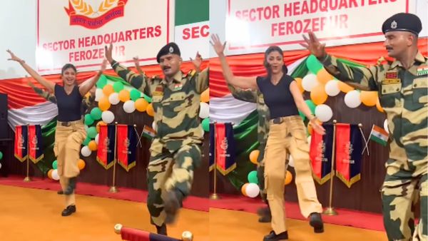 शिल्पा शेट्टी ने देश के जवानों के साथ किया जोरदार भांगड़ा, वीडियो देख गुस्साए लोग, बोले- यहां पूरा देश...