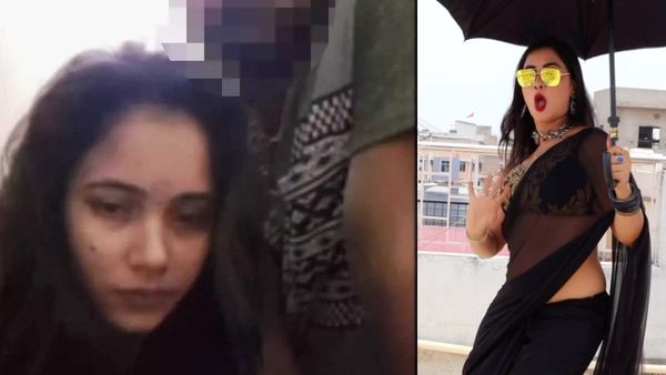 Trisha Kar Madhu का नया वीडियो वायरल, ब्लैक साड़ी पहन हाथ में पकड़ा छाता और..