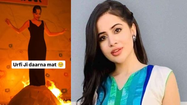 Urfi Javed- खतरों की खिलाड़ी बनी उर्फी जावेद, आग के गोले पर खड़े होकर दिया पोज- Video'
