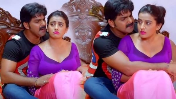 Bhojpuri Video: 'भर जाता ढोढ़ी में पसीना...' पर अक्षरा सिंह संग पवन सिंह ने मचाया बवाल, बंद कमरे में किया...