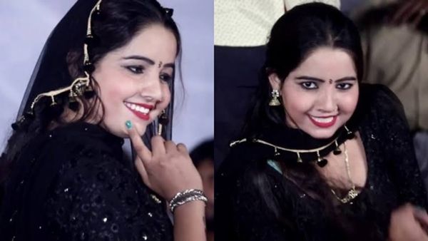 Haryanvi Gana Video: 'गोली चल जावेगी...' काले सूट में सुनीता बेबी के खतरनाक स्टेप्स ने मचाई तबाही