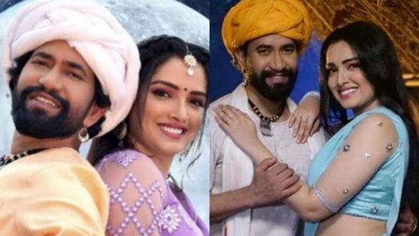 Bhojpuri Video: 'मार देलू मतिया...' पर निरहुआ का दिखा देसी अंदाज़, आम्रपाली दुबे संग लड़ाया इश्क़