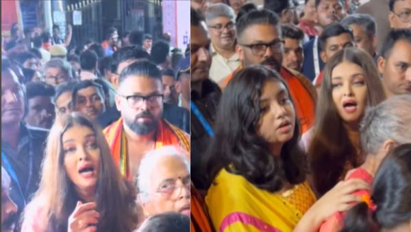 गणपति दर्शन के लिए मां और बेटी को साथ ले गईं ऐश्वर्या, भगदड़ में हुआ बुरा हाल, बोलीं- आराध्या तुम जाओ...