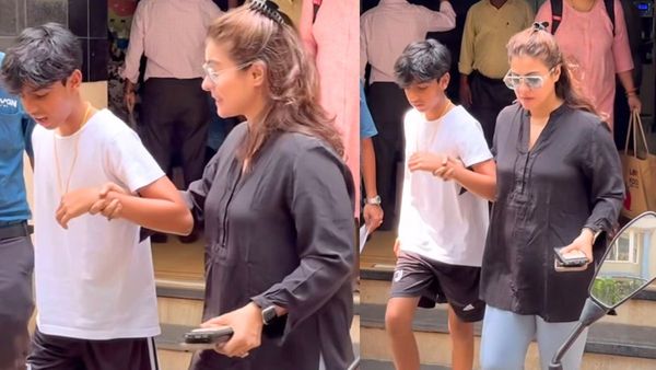 अजय देवगन का बेटा हुआ घायल, युग को अस्पताल लेकर पहुंचीं मां काजोल, VIDEO