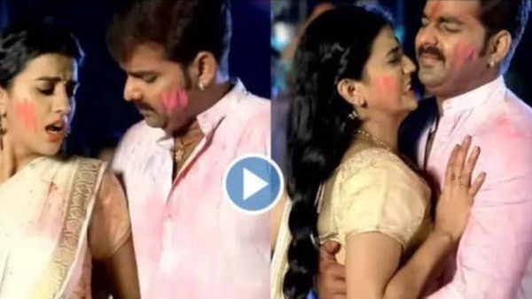 Bhojpuri Video: होली के मौके पर अक्षरा सिंह के साथ पवन सिंह ने मचाया धमाल, वीडियो देख मचल जाएगा मन