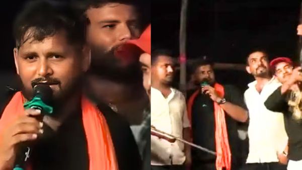 भोजपुरी सिंगर टुनटुन यादव के कार्यक्रम में जमकर हुई फायरिंग, इस वीडियो को देख कांप गए लोग...