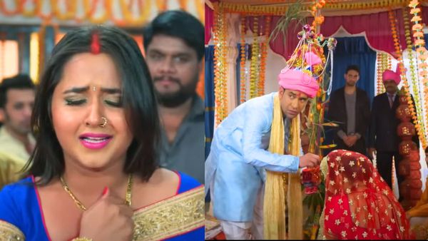 Bhojpuri Video: निरहुआ और आम्रपाली की शादी देख टूट गईं काजल राघवानी, रो-रोकर हुआ बुरा हाल