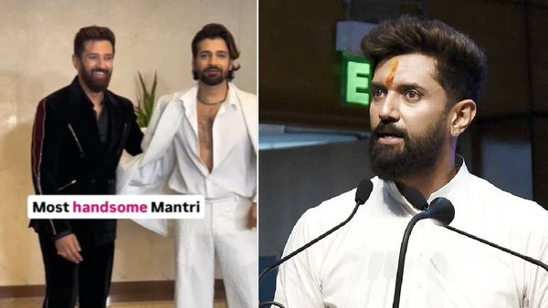 BFF की बर्थडे पार्टी में मंत्री Chirag Paswan ने मारी हीरो वाली एंट्री, लोग बोले- 'नेशनल क्रश'