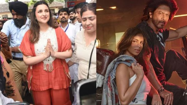 Bollywood Highlights- रेड ड्रेस में लालबागचा राजा पहुंची परिणीति चोपड़ा, ये है 'किंग' की रिलीज डेट?