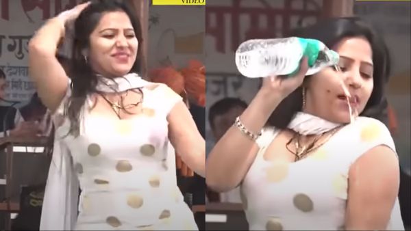 Haryanvi Gane: Sapna Choudhary को टक्कर देने के लिए आ गईं Rachna Tiwari, पीले सूट में खूब लचकाई कमर