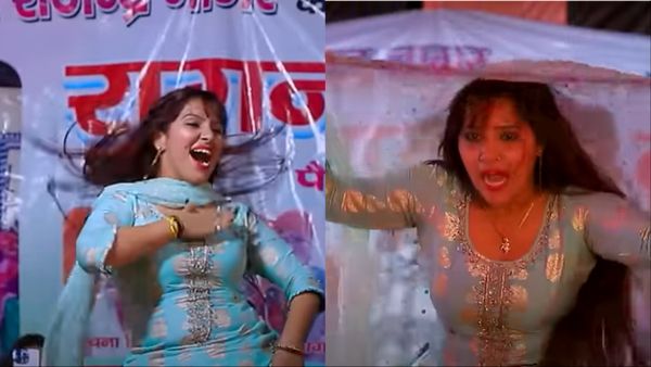 Haryanvi Gane: Rachna Tiwari ने अपने जोरदार ठुमको से किया भीड़ को बेकाबू, ताऊ ने की नोटों की बरसात