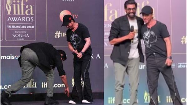 Rana Duggubati ने स्टेज पर जाते ही अचानक छू लिए Shah Rukh Khan के पैर, फिर कह दी ये बात