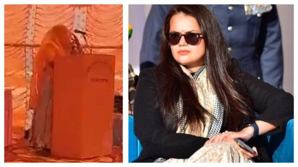 Viral Video:लंबा घूंघट लेकर आई महिला और इंग्लिश मे देने लगी गिटर-पिटर भाषण, हैरान IAS टीना ने दिया ऐसा रिएक्शन