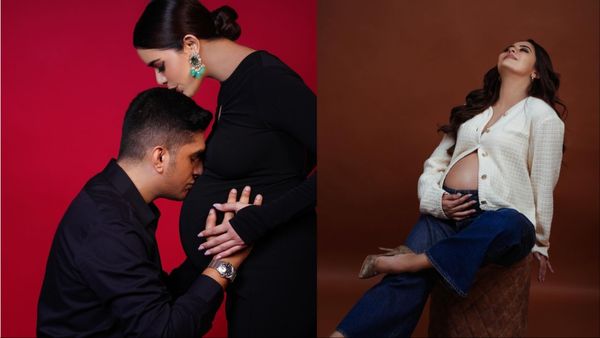 कानों-कान किसी को नहीं लगने दी खबर, अब अचानक से हसीना ने दिखाया इतना बड़ा बेबी बंप, पति ने भी किया खूब लाड़