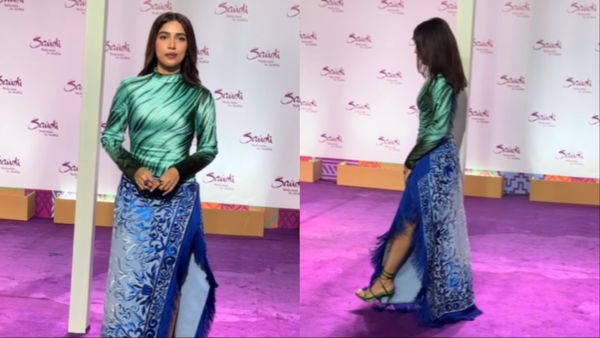 Bhumi Pednekar ने फैशन के नाम पर किया ये कैसा गोलमाल, टॉप तो पहना लेकिन स्कर्ट के नाम पर उड़ा लिया कार्पेट