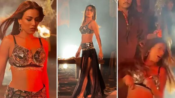 निया शर्मा के साथ हुआ हादसा, सुहागन चुडैल के सेट पर आग से झुलस जाता चेहरा, Video!