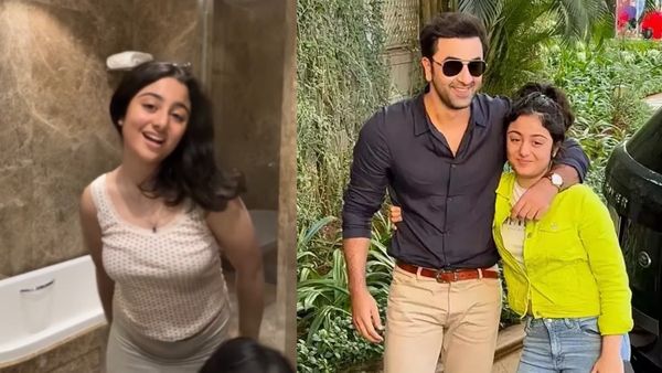 वाशरूम से वायरल हुआ Samara Sahni का वीडियो, दोस्त के साथ मस्ती करती दिखी रणबीर कपूर की भांजी!