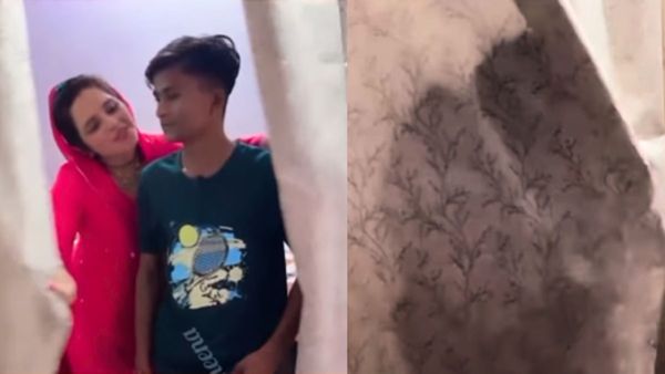 पर्दे के पीछे सचिन मीणा के साथ इस कदर रोमांस करती दिखीं सीमा हैदर, परछाई देख लोग बोले- अरे बेशर्मों...