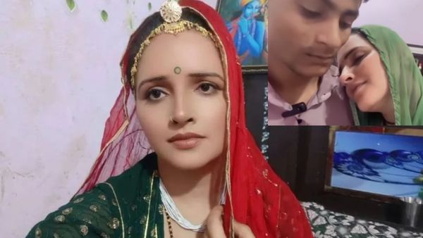 'गुड मॉर्निंग डार्लिंग..' Seema Haider की ये बात सुनते ही रोमांटिक हुए सचिन ने की ऐसी हरकत? Video Viral!