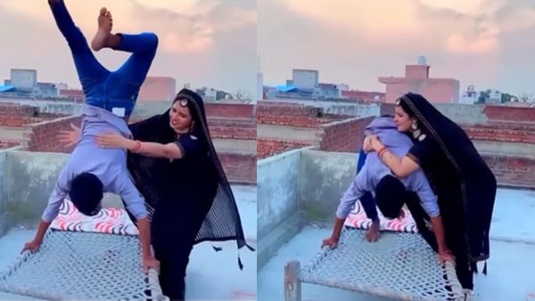 Seema Haider ने छत पर सचिन मीणा के साथ कर दी ऐसी हरकत, वीडियो देख लोग बोले- शर्म करो थोड़ी...