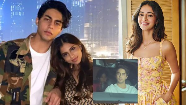 Ananya Pandey को सपोर्ट करने के लिए CTRL की स्क्रीनिंग पर पहुंचे बीएफएफ आर्यन और सुहाना, Video