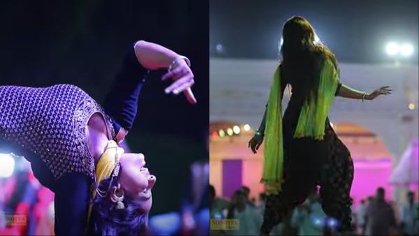 Haryanvi Song: Haryanvi Dancer Sunita Baby का झन्नाटेदार डांस देखकर लोगों के उड़े होश, पैसों की हुई बारिश